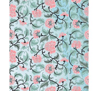 sticker pellicola fiori giapponese - TenStickers