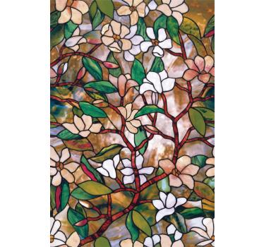 Adesivo per vetri piante e fiori - TenStickers