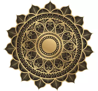 sticker floreale orientale - TenStickers