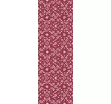 Adesivo per frigo motivo paisley floreale - TenStickers