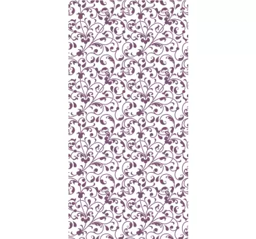Adesivo per frigo componente botanico elegante - TenStickers