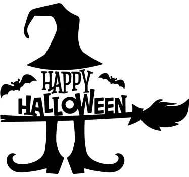 Adesivo halloween decorazioni di halloween felici - TenStickers