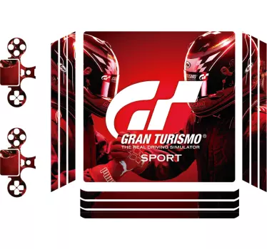 Adesivo ps4 arte del simulatore di guida - TenStickers