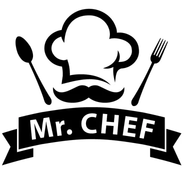 Adesivo per frigo emblema del cappello da cuoco - TenStickers