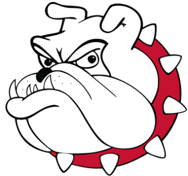 Sticker decorativo disegno bulldog a colori - TenStickers
