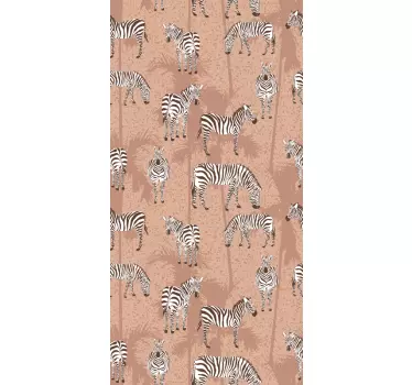 Adesivo Huawei copertina con motivo zebrato - TenStickers