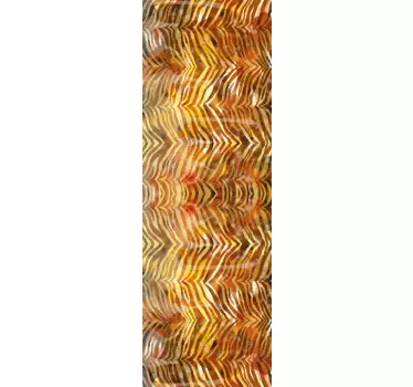 Adesivo per frigo sovrapposizione geometrica del frigorifero - TenStickers