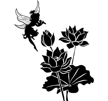 Adesivo incantevole flora fatata - TenStickers