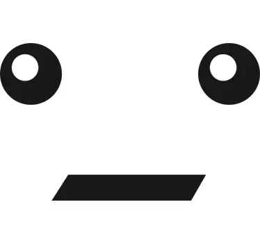 Sticker decorativo emoticon frigo - TenStickers