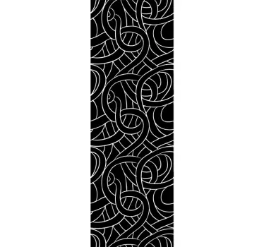 Sticker decorativo liane intrecciate - TenStickers