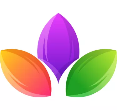 Adesivi animali per bambini forme di foglie colorate - TenStickers