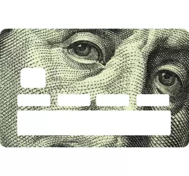 Adesivo carta di credito faccia carta di credito - TenStickers