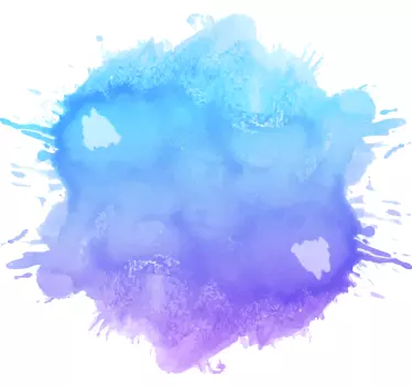 Adesivo decorativo colori splash astratti - TenStickers