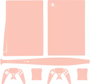 Adesivo ps5 accessori per giochi peach - TenStickers