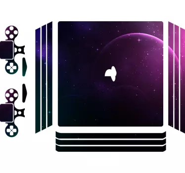 Adesivo ps4 skin galattica per controller - TenStickers