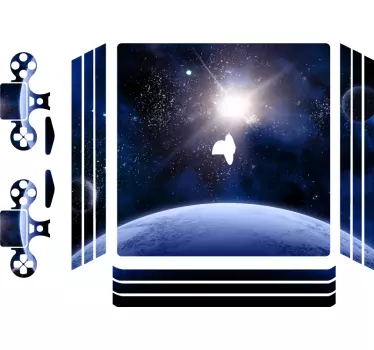 Skin Ps4 Galassia spaziale - TenStickers
