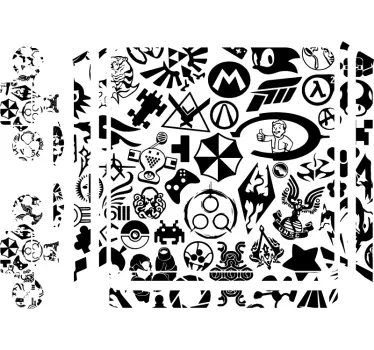 Adesivo ps4 icone da giocatore array - TenStickers