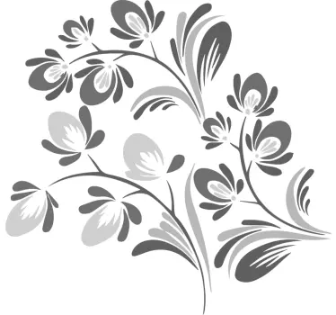 Sticker decorativo linea sinuosa - TenStickers