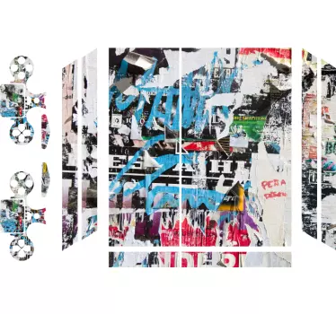 Adesivo ps4 estetica urbana vivace - TenStickers