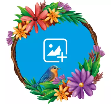 Adesivi animali per bambini illustrazioni aviarie vivaci - TenStickers