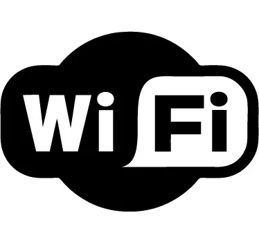 Sticker decorativo logo Wi-Fi - TenStickers