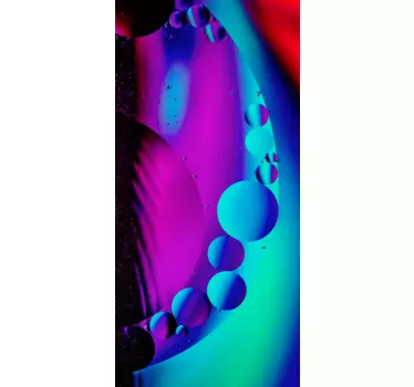 Adesivo huawei vortici liquidi colorati - TenStickers