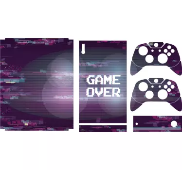 Adesivo xbox tema gioco pixelato - TenStickers