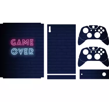 Adesivo xbox frase di gioco neon - TenStickers