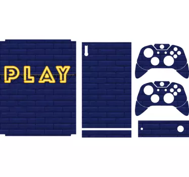 Adesivo xbox grafica stilizzata per il gioco - TenStickers