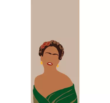 Adesivo huawei ritratto di figura culturale - TenStickers
