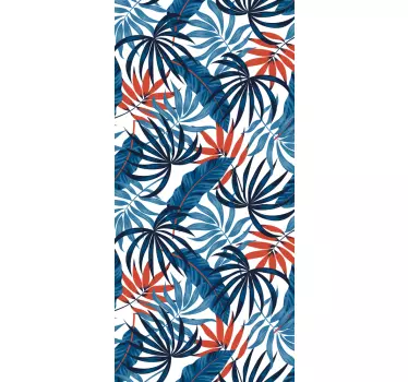 Adesivo huawei motivo foglie tropicali - TenStickers