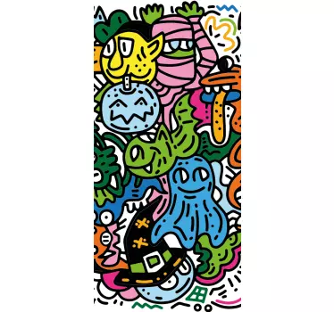 Adesivo huawei creature festive a gogo - TenStickers