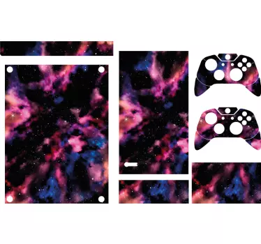 Adesivo xbox console a tema galassia - TenStickers