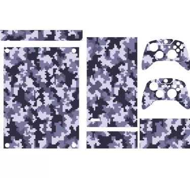 Adesivo xbox copertura camouflage - TenStickers
