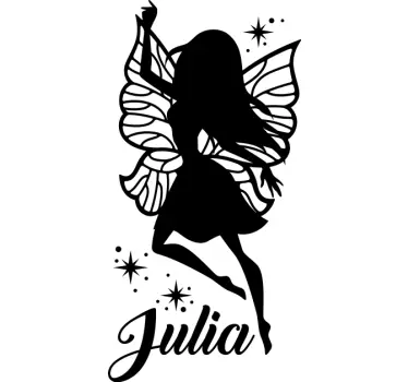 Adesivo fatina con glitter - TenStickers
