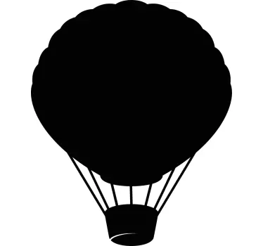 Adesivo lavagna palloncino aerostatico - TenStickers