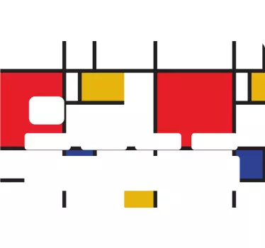 Adesivo carta di credito motivo geometrico - TenStickers