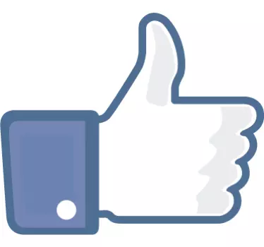 Sticker decorativo like Facebook - TenStickers
