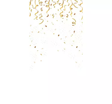 Adesivo per frigo festoni festivi - TenStickers