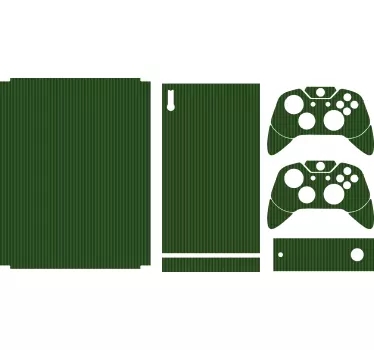 Adesivo xbox cover testurizzata verde - TenStickers