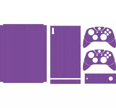 Adesivo xbox copertura console viola - TenStickers