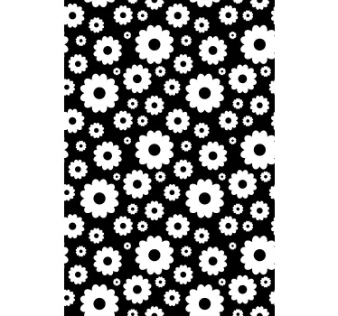 Adesivo per frigo copertura artistica botanica - TenStickers