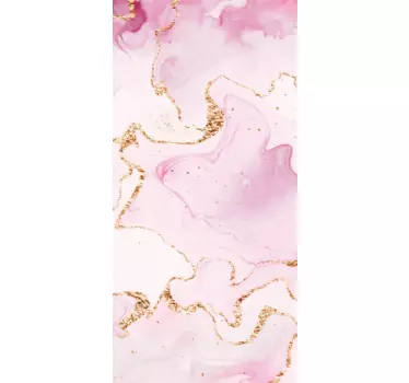 Adesivo huawei texture marmo rosa - TenStickers