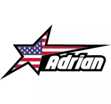 Adesivo per moto stella con bandiera - TenStickers