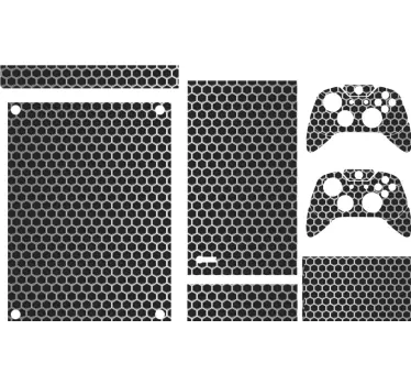 Adesivo Xbox consistenza a nido d'ape - TenStickers