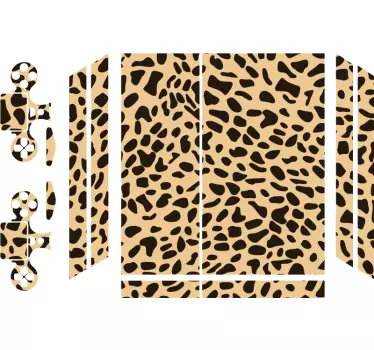 Adesivo ps4 copertura a stampa animale - TenStickers