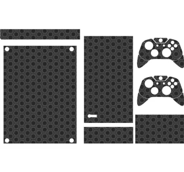 Adesivo xbox struttura a nido d'api - TenStickers