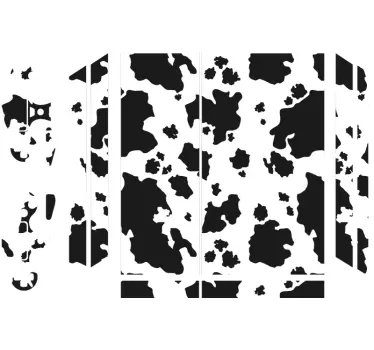 Adesivo Ps4 copertina con motivo a mucca - TenStickers