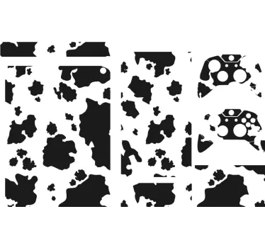 Adesivo xbox cover da gioco a motivo mucca - TenStickers