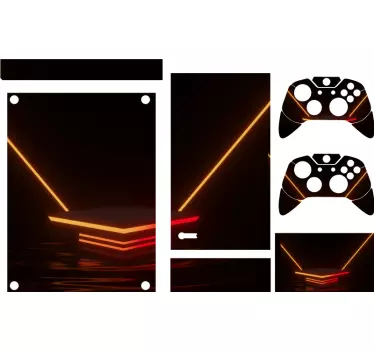 Adesivo xbox stile console da gioco - TenStickers
